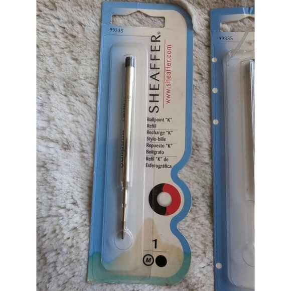 Vintage Sheaffer Ballpoint Pen Refill Black Medium Point Ink